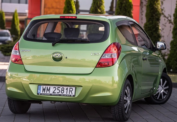 Hyundai i20 cena 13700 przebieg: 230000, rok produkcji 2010 z Radom małe 254